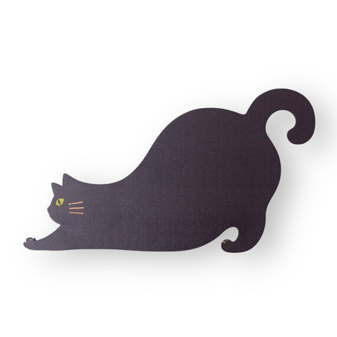 ねこまみれ のびる 黒