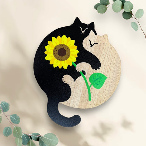 【夏季限定】ねこまみれ 添い寝 ひまわり