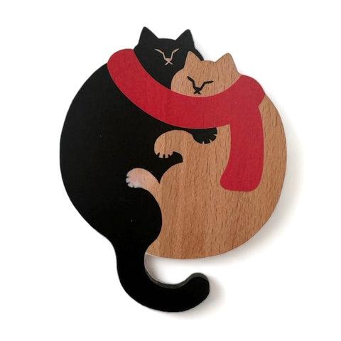 【数量限定】ねこまみれ ぎゅっと あったかレッド