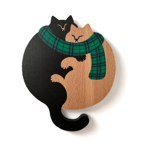 【数量限定】ねこまみれ 明日も じんわりグリーン