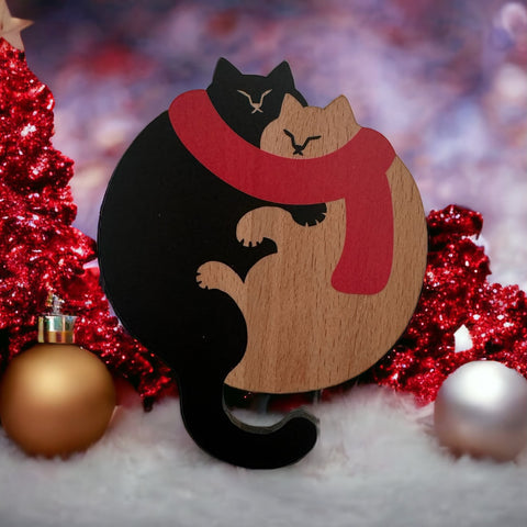【数量限定】ねこまみれ ぎゅっと あったかレッド