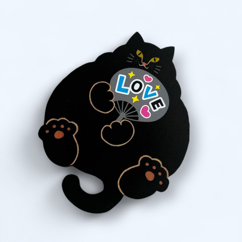ねこまみれ 推し色 黒
