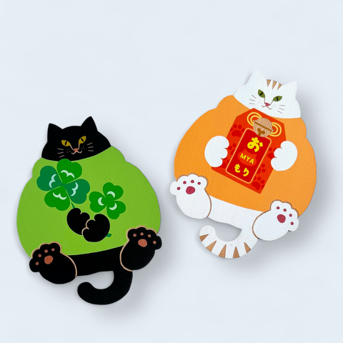 ねこまみれ 推し色 緑