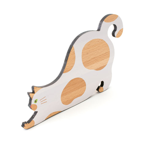 ねこまみれ のびる 白
