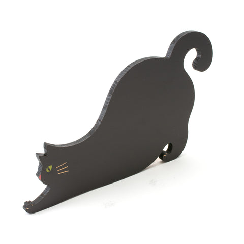 ねこまみれ のびる 黒
