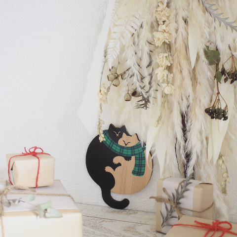 【数量限定】ねこまみれ 明日も じんわりグリーン