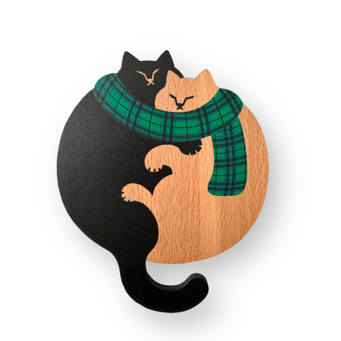 【数量限定】ねこまみれ　明日も　じんわりグリーン